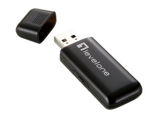 LevelOne WUA 0605 Wireless N 300Mbps USB Adapter w/WPS button