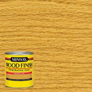 Minwax 1 qt. Wood Finish Natural Oil Based Interior Stain 70000