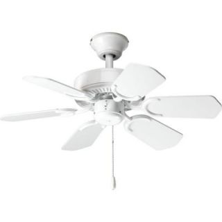 Progress Lighting AirPro 30 In. White Ceiling Fan DISCONTINUED P2529 30W