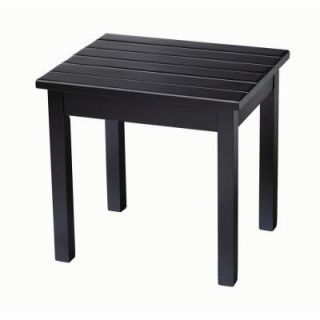 Black Patio Side Table 50ETBF RTA