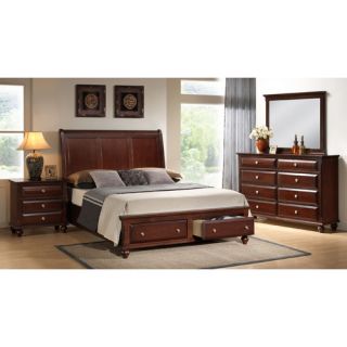 Concord 8 Drawer Dresser with Mirror by Roundhill Furniture