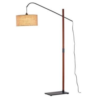 Adesso Bryce 71 in. Walnut Floor Lamp 3225 15