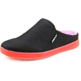 DKNY Boardwalk Women US 7 Black Slides Sandal