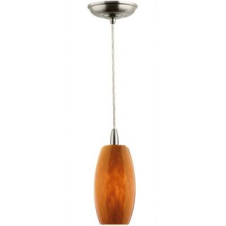 Philips Forecast Lighting Wishes Pendant Shade in Amber Cirrus Glass