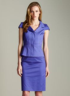 Tahari Short Cap Sleeve   Skirt Suit  ™ Shopping   Top