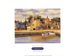 Honfleur I Poster Print by Max Hayslette (15 x 13)