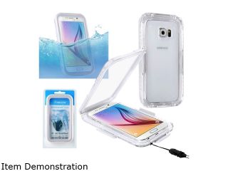 Insten White Hard Clip on Waterproof Dust Shockproof Dirtproof Case For Samsung Galaxy S6 / S6 Edge 2076194