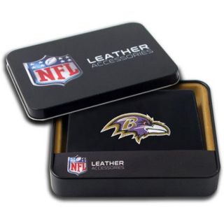 NFL   Men's Baltimore Ravens Embroidered Billfold Wallet