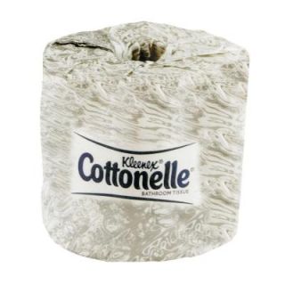 Kleenex Cottonelle White 1 Ply Standard Bathroom Tissue (40 Rolls) KCC 88336