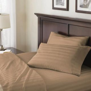 Better Homes and Gardens 400 Thread Count Egyptian Cotton Damask Stripe Sheet Set