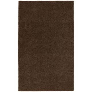 Garland Rug Washable Room Size Bathroom Carpet Chocolate 5 ft. x 8 ft. Area Rug BRC 0058 14