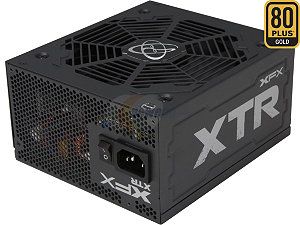 XFX XTR Series P1 550B BEFX 550W ATX12V / EPS12V SLI Ready CrossFire Ready 80 PLUS GOLD Certified Full Modular Active PFC With Full Modular Cables