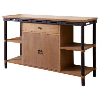 Northwood Industrial Entertainment Center/Buffet   Natural   Abbyson