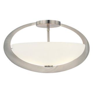 George Kovacs by Minka Earring 2 Light Semi Flush Mount