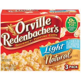 Orville Redenbacher's Light Natural 2.9 Oz Microwave Popcorn, 3 Pk