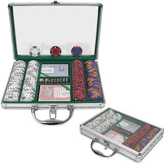 Trademark Global Chip Texas Hold'Em Set with Aluminum Case