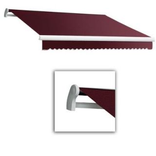 Beauty Mark 10 ft. Maui AT Model Manual Retractable Awning (96 in. Projection) in Burgundy MM10 AT B