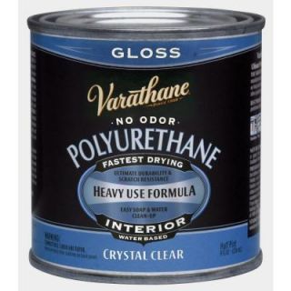 Varathane 1/2 pt. Clear Gloss Water Based Interior Polyurethane 200061H