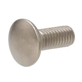 Crown Bolt 1/2 in. x 4 in. Stainless Steel Carriage Bolt (15 Pack) 80020