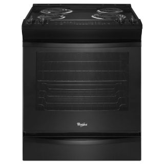 Whirlpool Slide In Electric Range (Black) (Common 30 in; Actual 29.875 in)