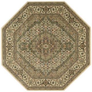Nourison Genie Ivory 7 ft. 9 in. Octagon Area Rug 696014