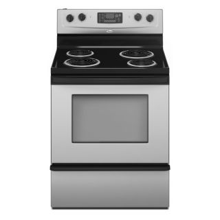 Whirlpool 30 Inch Freestanding Electric Range (Color Stainless Steel)