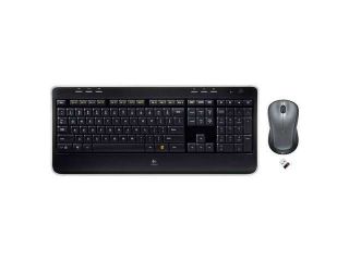 Logitech Wireless Combo MK270 920 004536 Black 8 Function Keys USB 2.0 RF Wireless Keyboard & Mouse