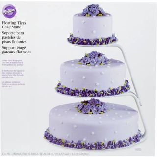 Wilton 14.5"x18" Floating Tiers Cake Stand 307 710