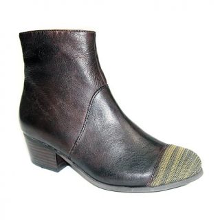 VANELi "Barde" Leather Western Bootie with Chain   7896940