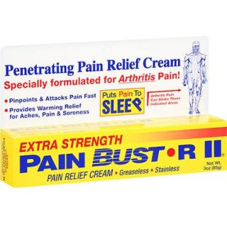 Pain Bust R II Extra Strength Pain Relief Cream, 3 oz