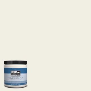 BEHR Premium Plus Ultra 8 oz. #PPU10 13 Snowy Pine Interior/Exterior Satin Enamel Paint Sample UL22016