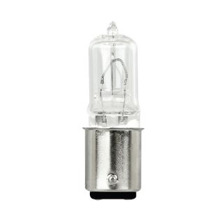 Utilitech 50 Watt T4 Candelabra Double Contact (BA15D) Base Bright White Dimmable Halogen Accent Light Bulb