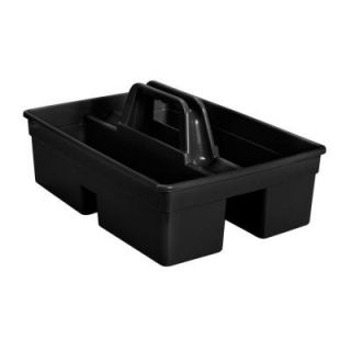Rubbermaid Commercial Products Black Divided Carry Caddy 1880994