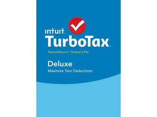Intuit TurboTax Deluxe 2015 Fed + State + Efile for Mac   