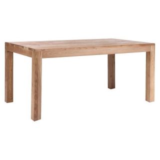 Zuo Fillmore Dining Table   Distressed Natural