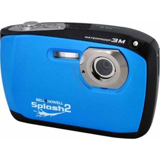 Bell+Howell Blue Splash2 WP16 Digital Camera with 16 Megapixels and 4x Digital Zoom