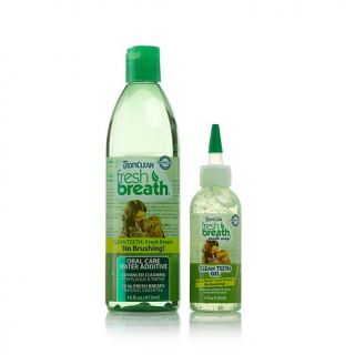 Tropiclean Fresh Breath Dental Kit for Pets   7734984