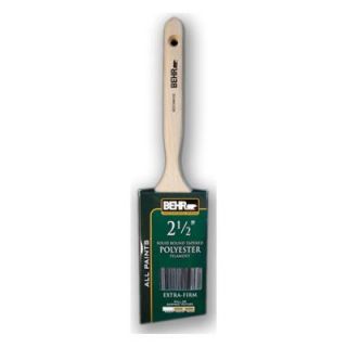 BEHR Professional Series 2.5 in. Polyester Angle Paint Brush DISCONTINUED BB123252