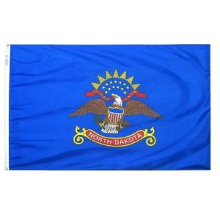 Annin Flagmakers 3 ft. x 5 ft. North Dakota State Flag 144160
