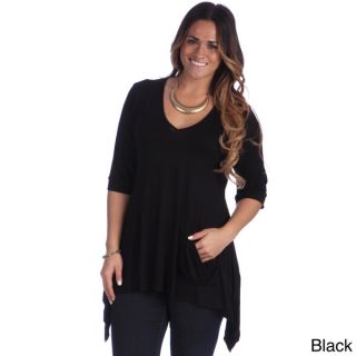 24/7 Comfort Apparel Womens Plus Size Tunic Top   Shopping