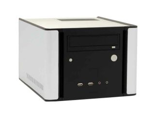 Antec NSK1300 Black / Silver Aluminum / Plastic MicroATX Desktop Computer Case 300W Power Supply