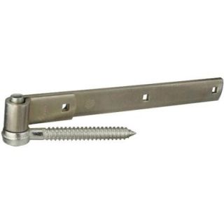 National Hardware 14 in. Zinc Plated Gate Screw Hook/Strap Hinge without Fastener DISCONTINUED 290BC 14 S H/STRP HNG ZN