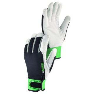 Hestra JOB Kobolt Winter Flex Size 11 XX Large Cold Weather Goatskin Leather Glove in White and Black 74140 11