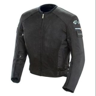 Joe Rocket Recon Military Spec Mesh Textile Jacket Black/Black 2XL