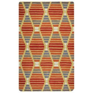 Rizzy Home Marianna Fields Hand Tufted Area Rug 5 Ft. X 8 Ft. Multicolored