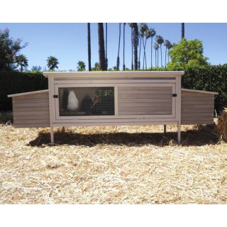 Precision Pet Hen Den Chicken Coop with Nesting Box and Roosting Bar