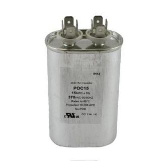 Packard 370Volts Motor Run Capacitor Oval 15MFD DISCONTINUED POC15