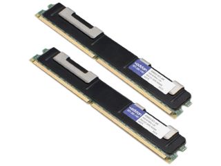 AddOn   Memory Upgrades 4GB (2 x 2GB) 240 Pin DDR2 SDRAM ECC Registered DDR2 667 (PC2 5300) Server Memory Model 408853 B21 AM