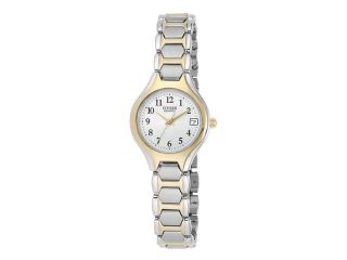 Citizen Quartz Date Two Tone Stainless Steel Bracelet Women's Watch   EU2254 51A