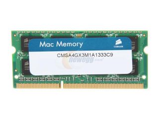 CORSAIR 4GB DDR3 1333 (PC3 10600) Memory for Apple Model CMSA4GX3M1A1333C9